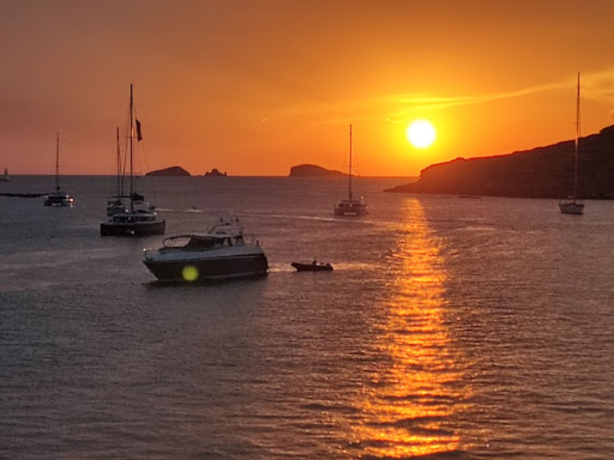 Cala Comte Ibiza — best sunset beach with crystal turquoise waters