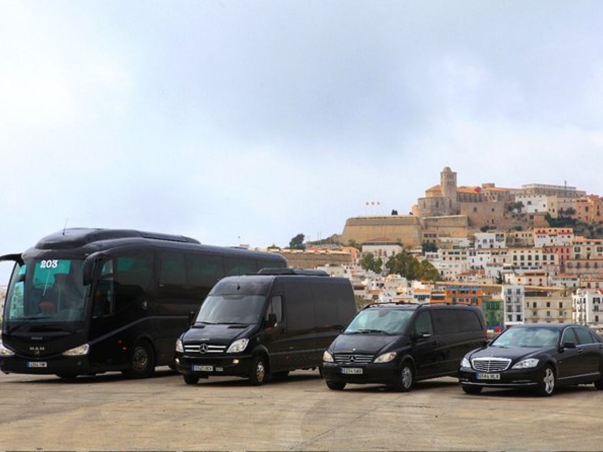 Ibiza VIP and group transfer — luxury Mercedes Sprinter van
